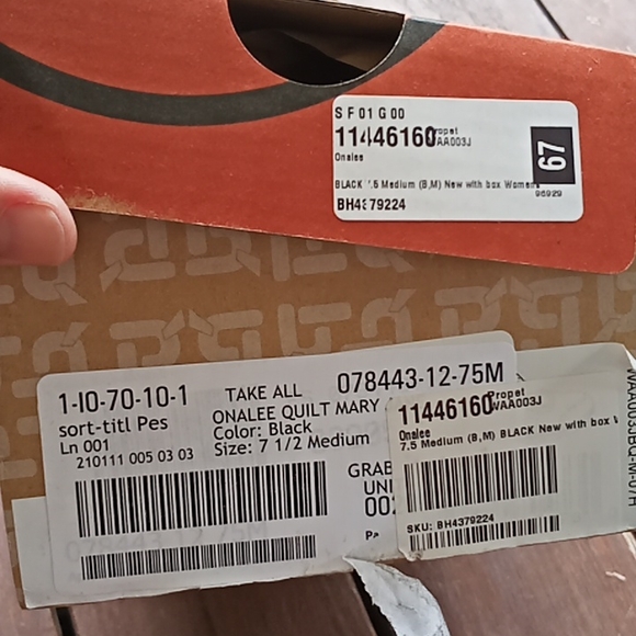 Proper woman's onalee quilt Mary shoes size 7 1/2 - Picture 6 of 6